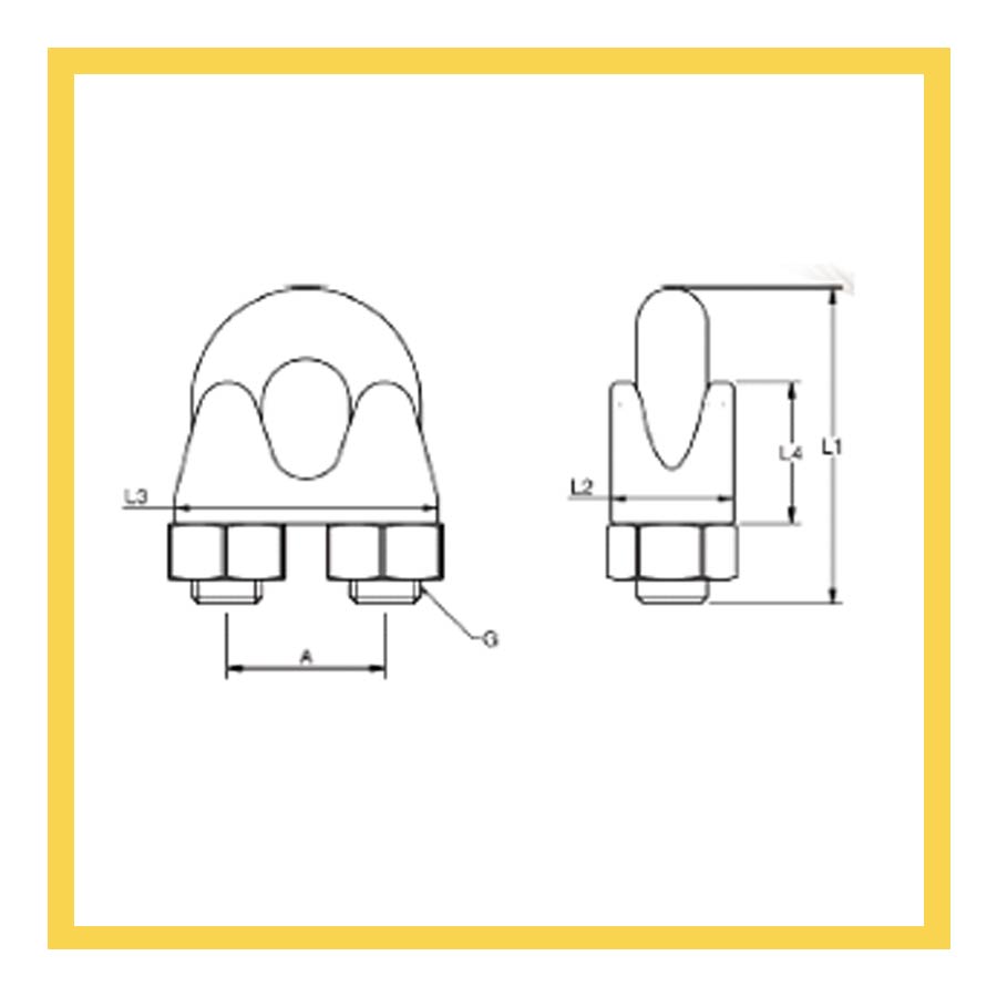 Sujetacables Mordaza - Imagen 2